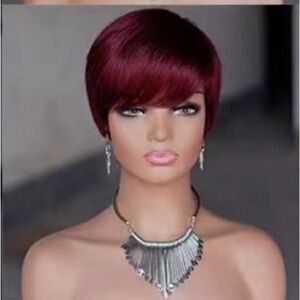 99J HUMAN HAIR PIXIE WIG